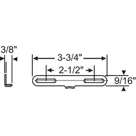 Strybuc STRIKE STAINLESS STEEL 39-202